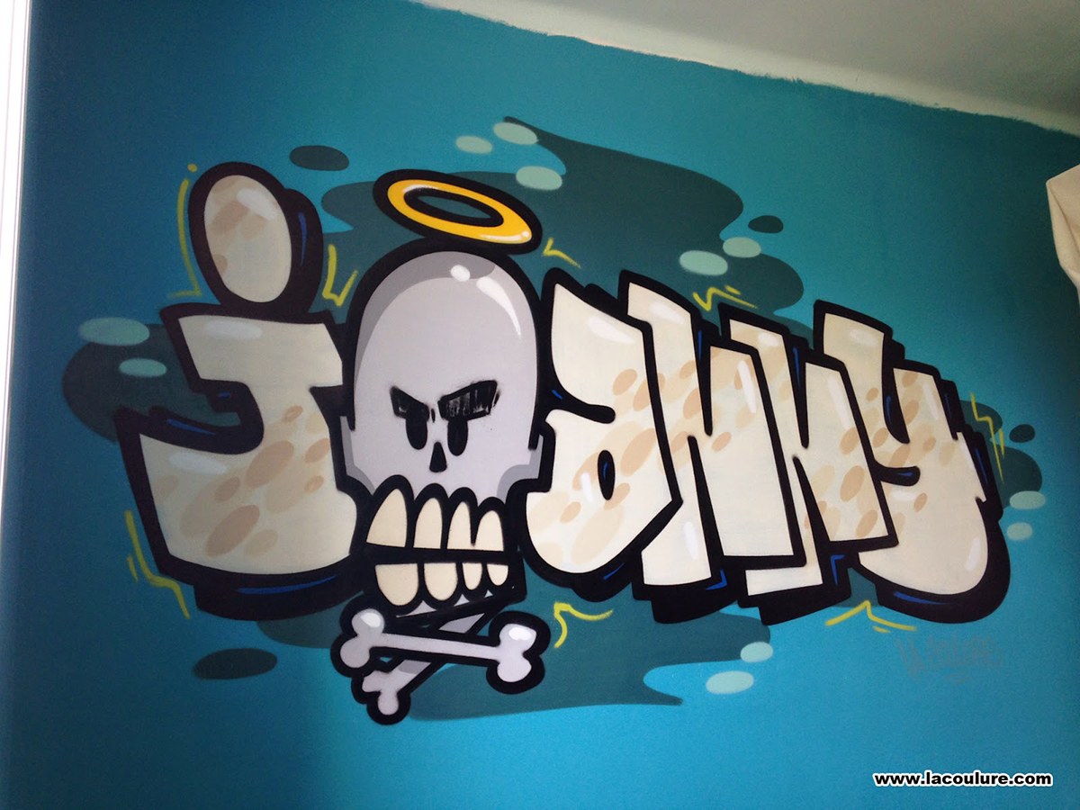 Chambre D Enfant Graffiti Joanny La Coulure