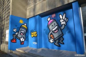 graffiti street art lyon sport foot basket